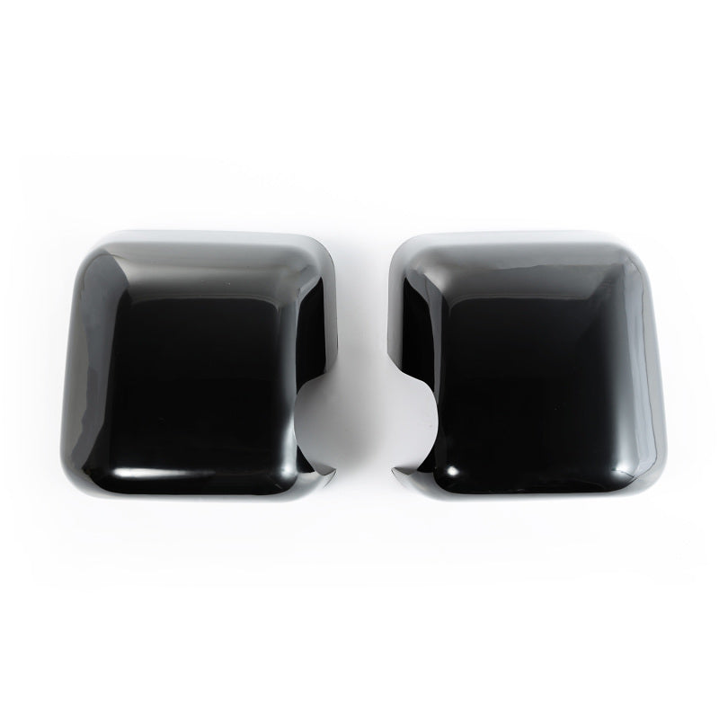 Rugged Ridge Mirror Covers Black Paintable Jeep Wrangler JK