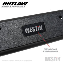 Load image into Gallery viewer, Westin Jeep Gladiator Outlaw Nerf Step Bars - Textured Black