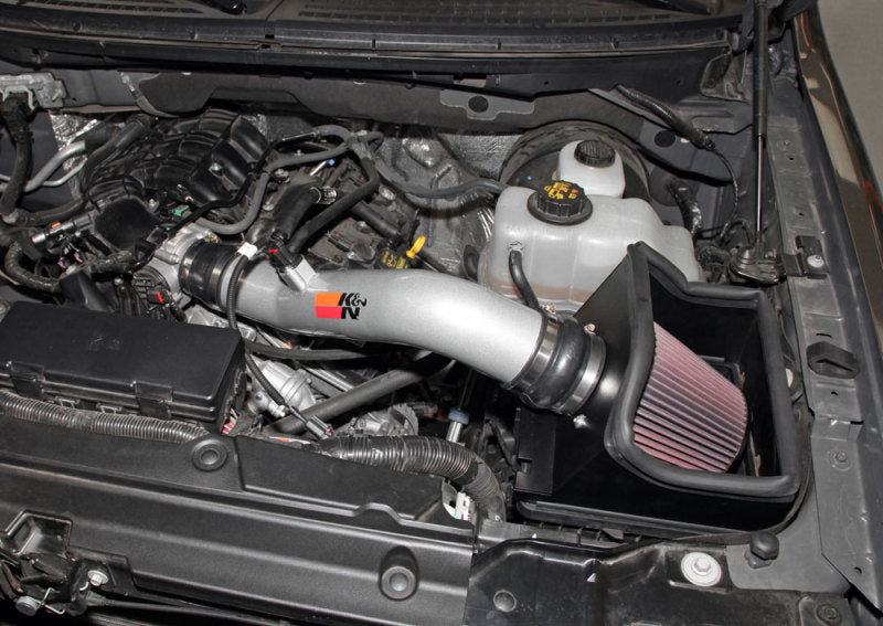K&N Ford Edge 3.5/3.7L-V6 Silver High Flow Performance Kit