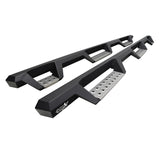 Westin Chevy Silverado 2500/3500 HDX Stainless Drop W2W Nerf Step Bars - Textured Black