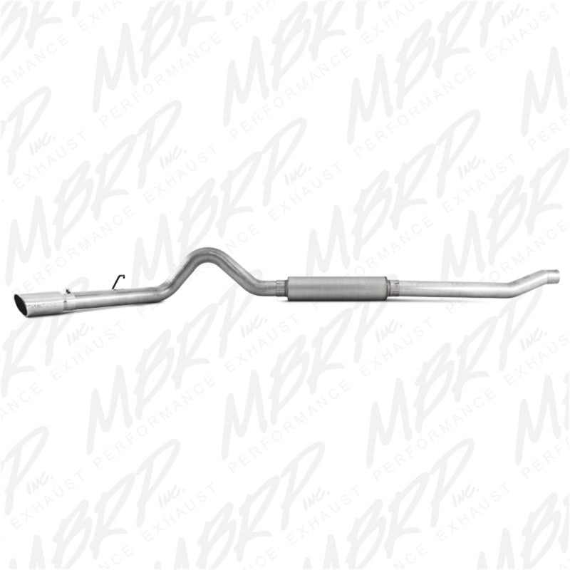 MBRP Ford F-250/350 6.0L EC/CC Cat Back Single Side (Stock Cat)