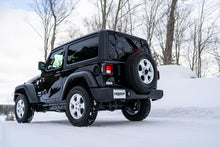 Load image into Gallery viewer, MBRP Jeep Wrangler JL 2.5in Single Rear Exit Cat Back Exhaust - Aluminum