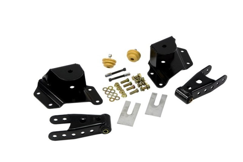 Belltech SHACKLE AND HANGER KIT GM/GMC 1500 STD CAB 4inch
