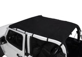 Rampage Jeep Wrangler(JL) Unlimited Sport 4-Door California Ext.Brief-OE Style - Black