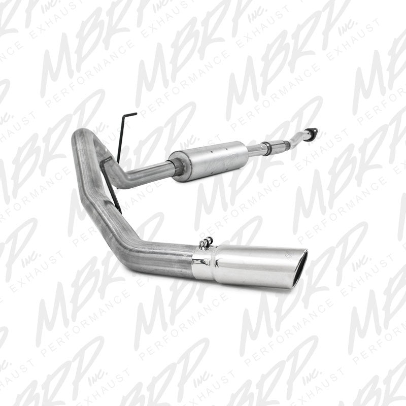 MBRP Ford F150 3in Cat Back Single Side Exit Alum Exhaust System