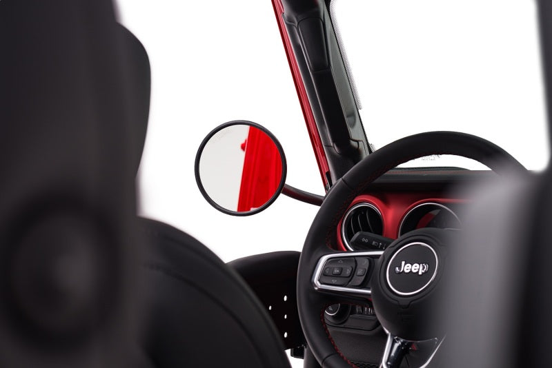 Rugged Ridge Jeep Wrangler JL/JT (2dr + 4dr Excl. Rubicon 392) Round Trail Mirror