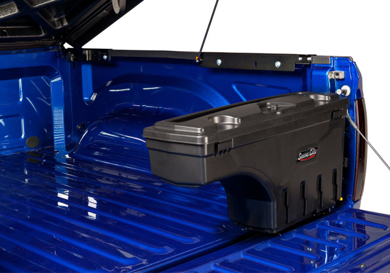 UnderCover Ford F-150 Passengers Side Swing Case - Black Smooth