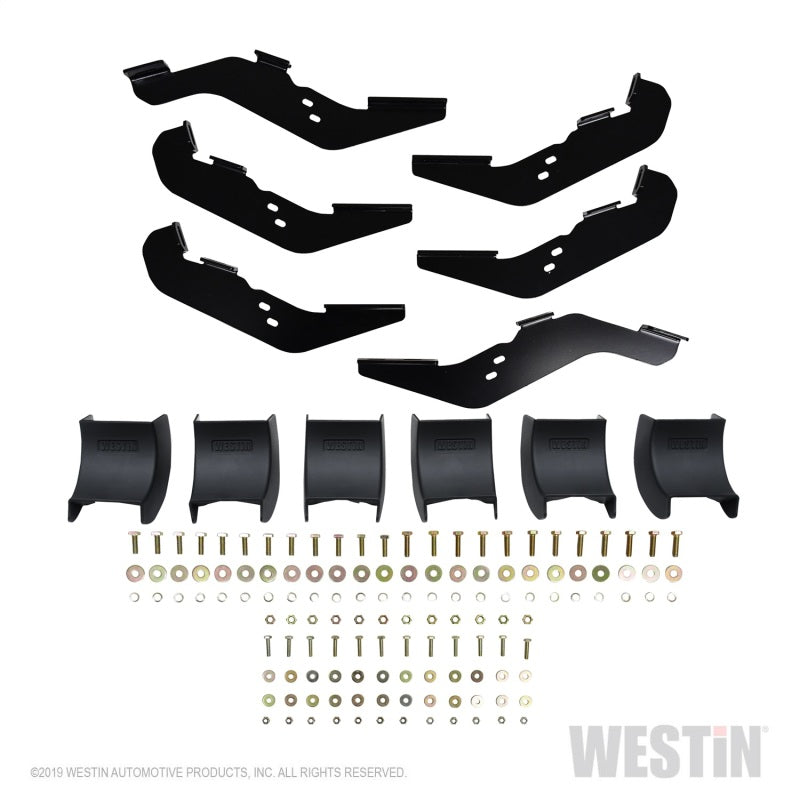 Westin 19+ Ford Ranger SuperCrew R5 Nerf Step Bars - Blk
