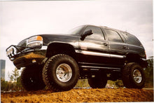 Load image into Gallery viewer, N-Fab Nerf Step 00-06 Chevy-GMC Tahoe/Yukon/Sonora SUV 4 Door - Gloss Black - W2W - 3in