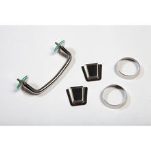 Load image into Gallery viewer, Rugged Ridge Jeep Wrangler Tie Stainless Steel Down Hood Kit