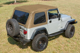 Rugged Ridge Bowless XHD Soft Top Spice Jeep Wrangler TJ