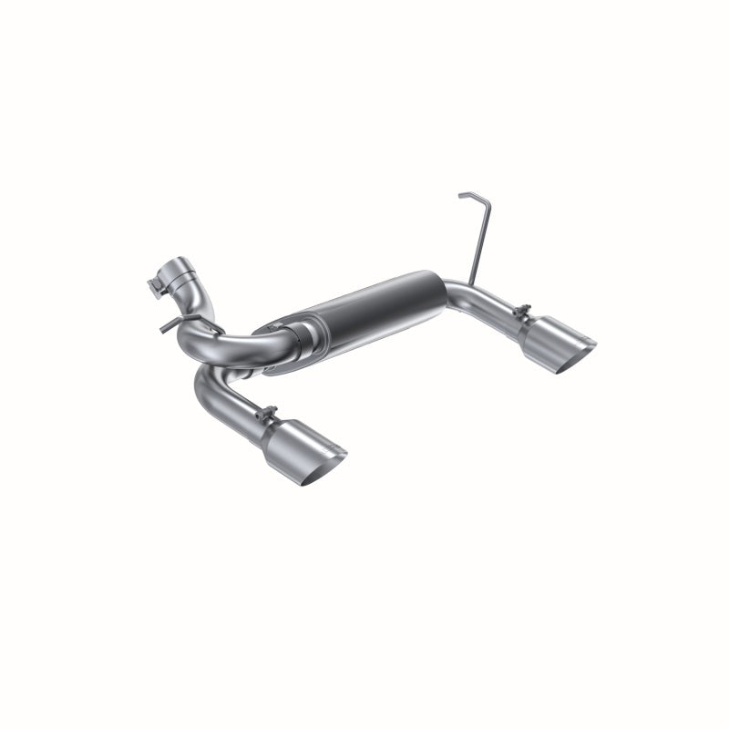 MBRP Jeep Wrangler/Rubicon 3.6L/3.8L V6 Axle-Back Dual Rear Exit Aluminum Performance Exhuast