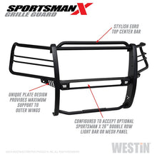 Load image into Gallery viewer, Westin 19+ Chevy 1500 Sportsman X Grille Guard - Textured Black (Excl. 2019 Silverado LD)