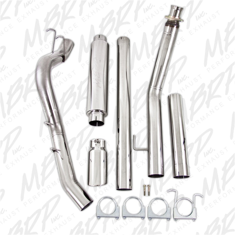 MBRP Dodge 2500/3500 Cummins Turbo Back Single Side (94-97 Hanger HG6100 req.)