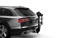 Load image into Gallery viewer, Thule Camber 2 - Hanging Hitch Bike Rack w/HitchSwitch Tilt-Down (Up to 2 Bikes) - Black