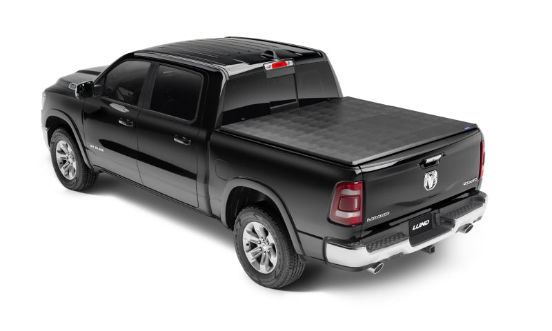 Lund Dodge Ram 1500 (6.5ft. BedExcl. Beds w/Rambox) Genesis Tri-Fold Tonneau Cover - Black