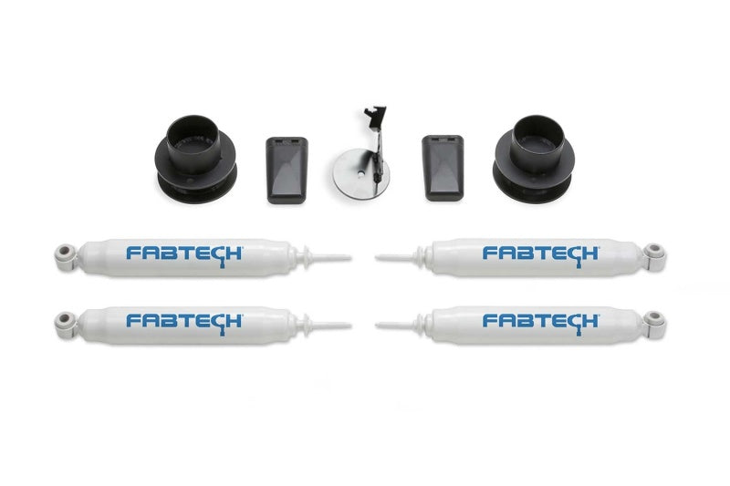 Fabtech 19+ Ram 2500 4WD 2.5in Coil Spcr Kit w/Perf Shks