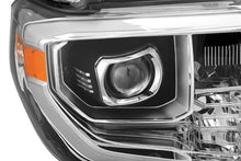 Load image into Gallery viewer, AlphaRex 14+ Toyota Tundra PRO-Series Projector Headlights Chrome w/ Sequential Signal and DRL