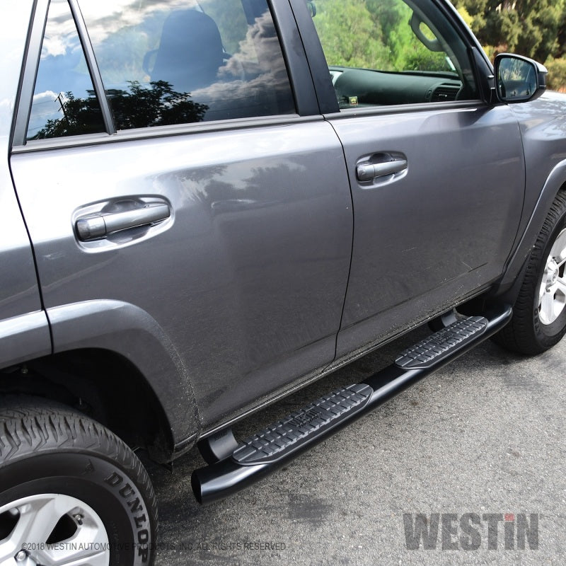 Westin 2014+ Toyota 4Runner SR5 PRO TRAXX 5 Oval Nerf Step Bars - Black