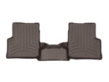 WeatherTech Audi A8 Rear FloorLiner - Cocoa (L Model Only)