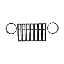 Load image into Gallery viewer, Rugged Ridge Headlight Bezels Black Jeep Wrangler