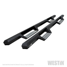 Load image into Gallery viewer, Westin Chevy Silverado 1500 Crew Cab HDX Stainless Drop Nerf Step Bars - Textured Black