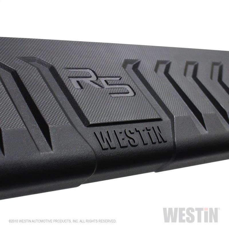 Westin 07+ Chevrolet Silverado 1500 CC 5.5ft Bed R5 M-Series W2W Nerf Step Bars - Polished SS