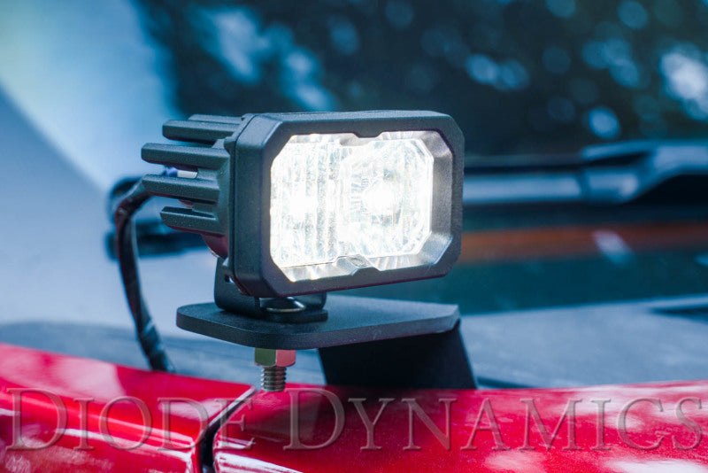 Diode Dynamics 15-20 Ford F-150/Raptor Pro SS3 LED Ditch Light Kit - Yellow Combo