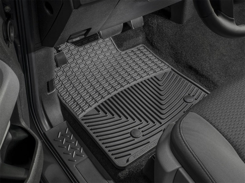 WeatherTech Jeep Cherokee (2 door) Front Rubber Mats - Black