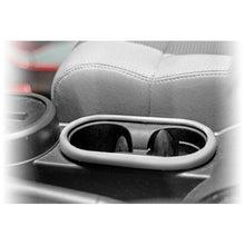 Load image into Gallery viewer, Rugged Ridge Jeep Wrangler JK Brushed Silver Front Cup Holder Trim