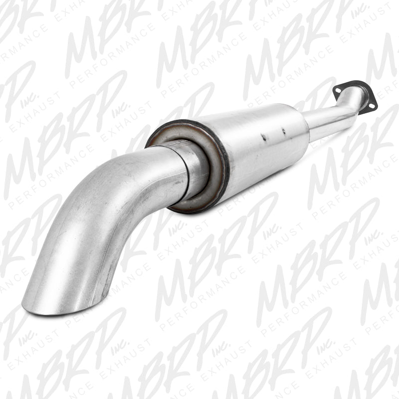 MBRP Ford F-150 SVT Raptor 6.2L EC-SB/CC-SB 3.5in Cat Back Single Turn Down Alum Exhaust