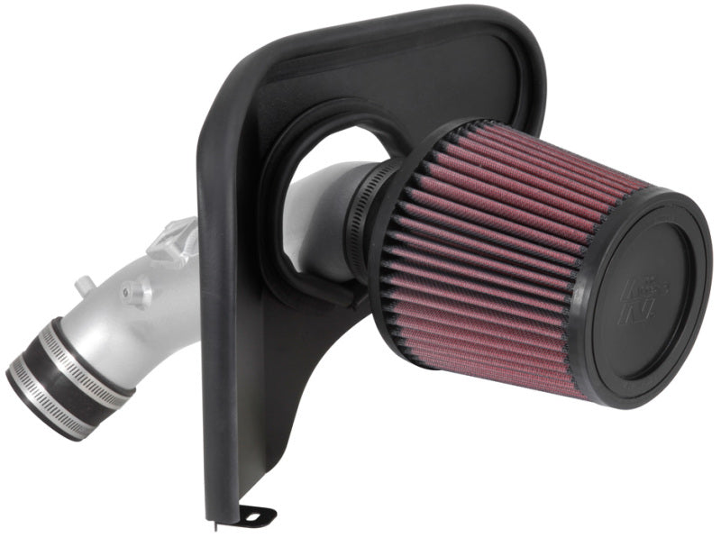 K&N Honda Accord 2.4L L4 69 Series Typhoon Air Intake System - Silver Cold Air Intake Kit