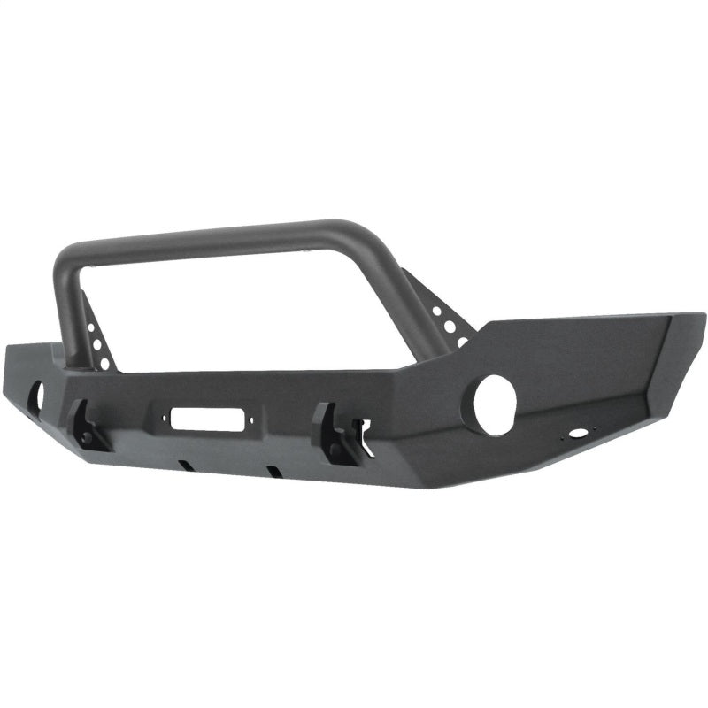 Westin 18+ Jeep Wrangler JL WJ2 Full Width Front Bumper w/Bull Bar Textured Black