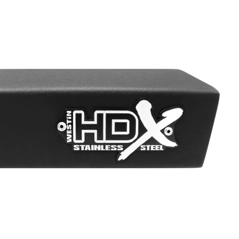 Westin Ford Bronco 4DR HDX Stainless Drop Nerf Step Bars - Textured Black
