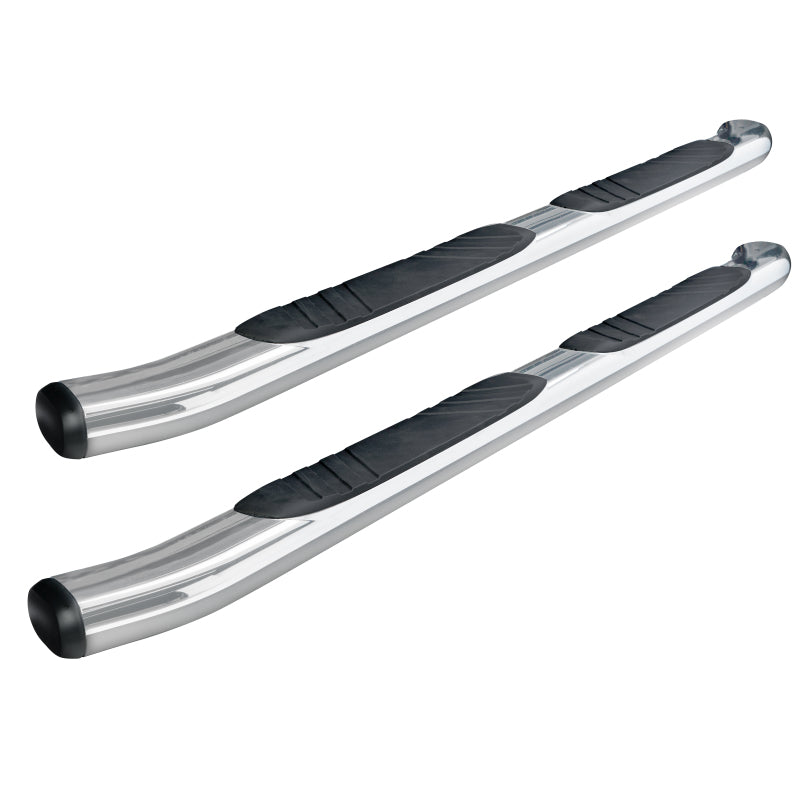 Go Rhino 5in OE Xtreme Composite SideSteps - Chrome - 80in