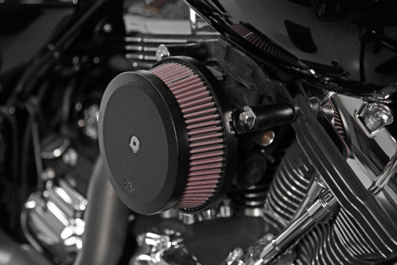 K&N Street Metal Intake System Harley Davidson Hammer Black
