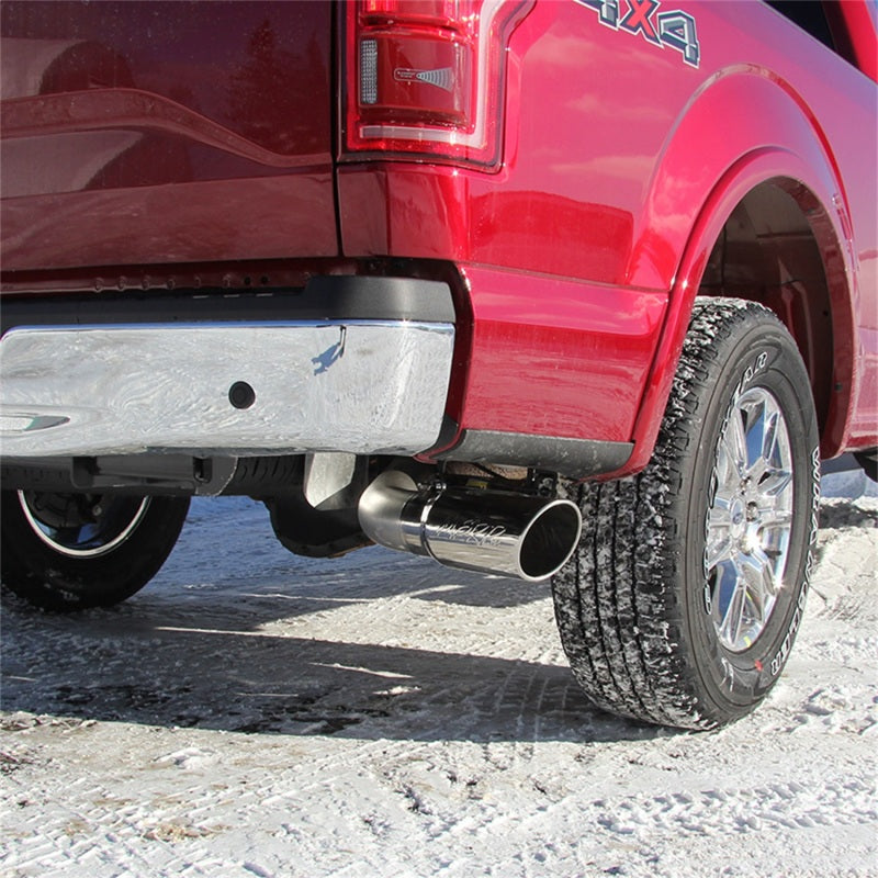 MBRP Ford F-150 2.7L / 3.5L EcoBoost 4in Cat Back Single Side T304 Exhaust System