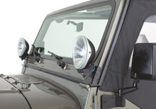 Load image into Gallery viewer, Rampage Jeep CJ5 Windshield Hinge Light Bracket - Black