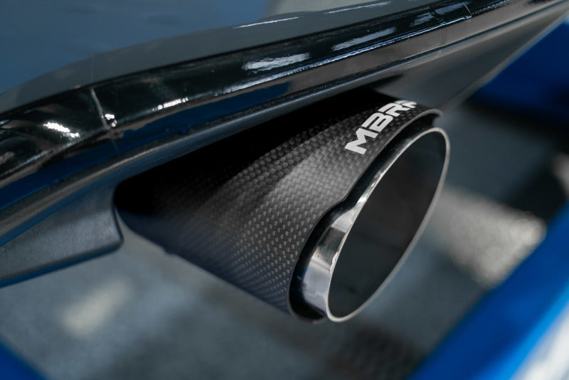 MBRP VW Jetta GLI T304 SS 3in Cat-Back Dual Split Rear Exit Exhaust - Carbon Fiber Tips