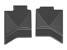 Load image into Gallery viewer, WeatherTech Dodge Ram Quad Cab Rear Rubber Mats - Black