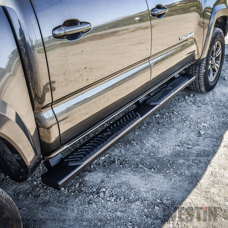 Westin 2005+ Toyota Tacoma Double Cab R5 Nerf Step Bars - Black