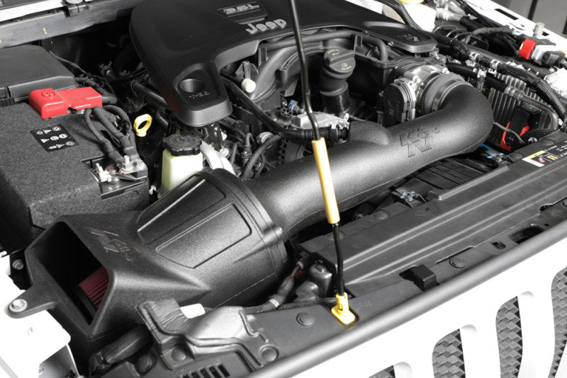 K&N Jeep Wrangler JL V6-3.6L F/I Aircharger Performance Intake