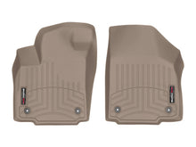 Load image into Gallery viewer, WeatherTech Ford Super Duty (Super Cab / Crew Cab) Front FloorLiners - Tan