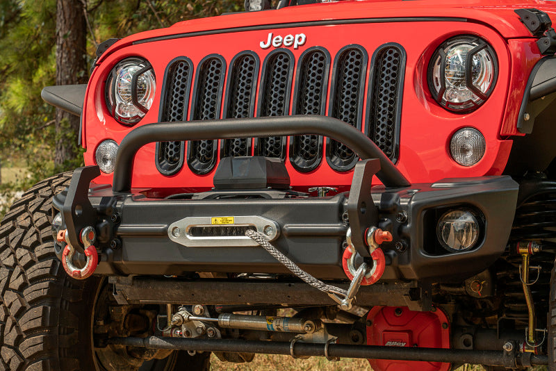 Rugged Ridge Arcus Front Bumper Set W/ Overrider Jeep Wrangler JK