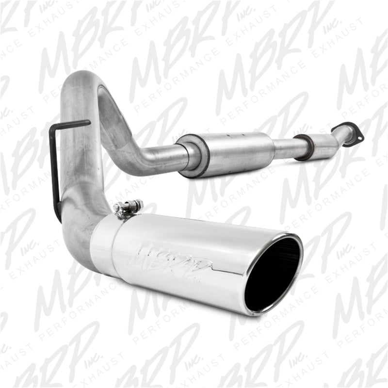 MBRP Ford F150 SVT Raptor 6.2L EC-SB/CC-SB 3.5in Cat Back Single Exit Alum Exhaust System