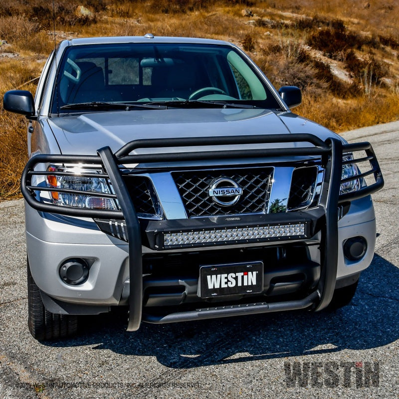 Westin 12+ Nissan Frontier Sportsman X Grille Guard - Textured Black