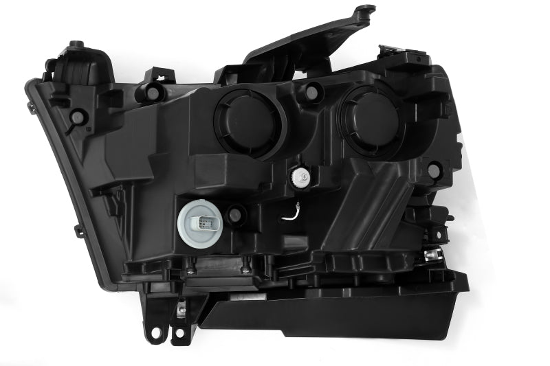 AlphaRex 19+ Ram 1500HD PRO-Series Proj Headlights Plnk Style Jet Blk w/Activ Light/Seq Signal/DRL