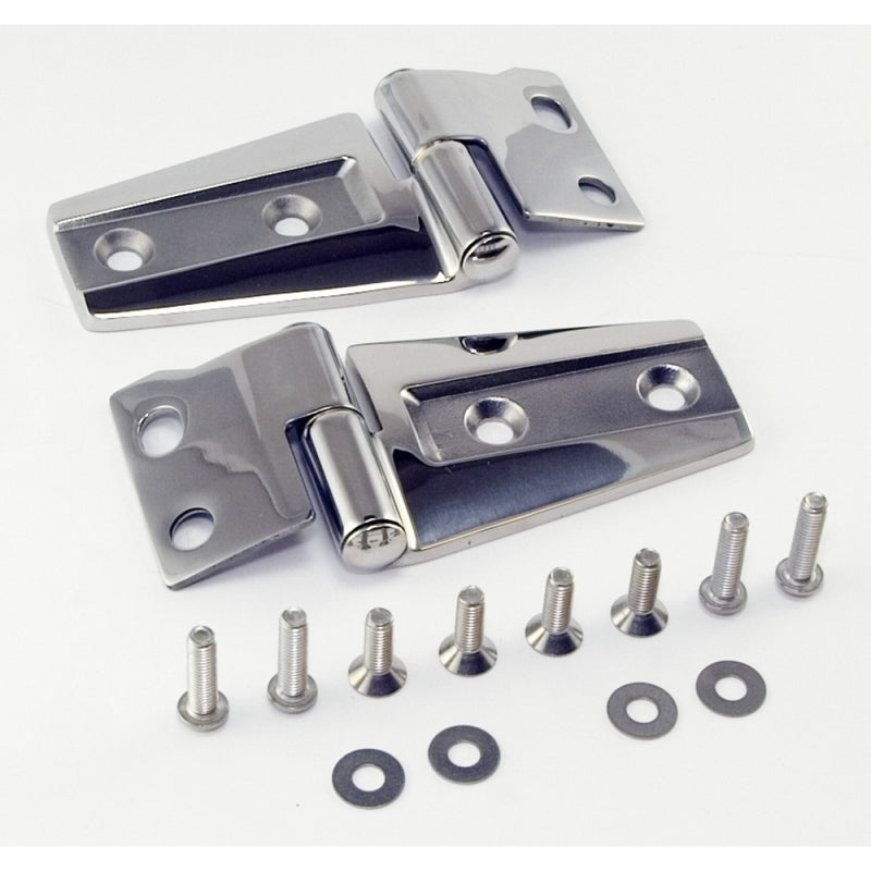 Rugged Ridge Jeep Wrangler JK Stainless Hood Hinge Kit