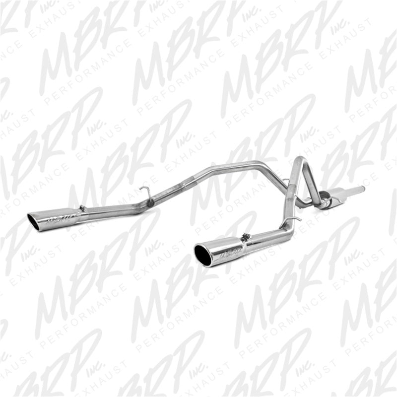 MBRP Chevy/GMC 1500 Silverado/Sierra 4.3L V6/5.3L V8 Dual Split Rear T409 3in Cat Back Exhaust