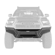 Load image into Gallery viewer, Go Rhino Tacoma Element Front Bumper w/ Power Actuated Hide-away Light Bar Mount Tex Black